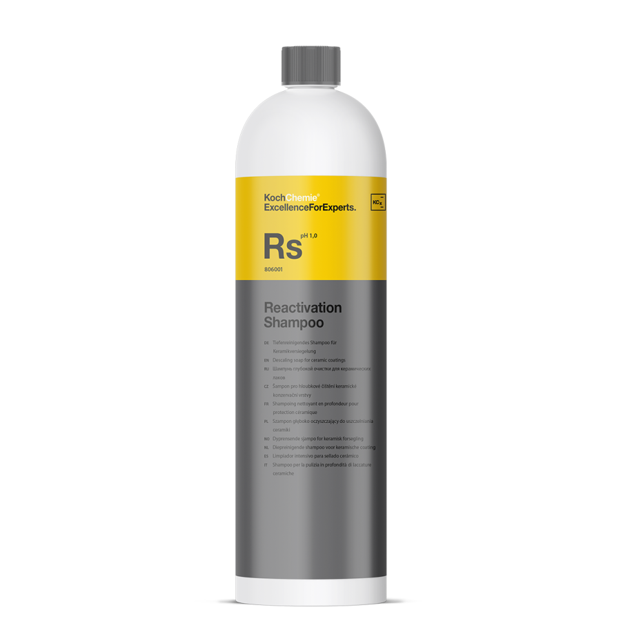 Reactivation Shampoo Rs кислотный шампунь для керамических защитных покрытий Koch-Chemie, 1 л - фото