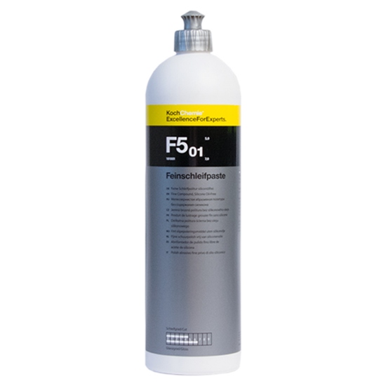 F5.01 Feinschleifpaste тонкоабразивная полировальная паста без силикона Koch-Chemie, 1 л - фото