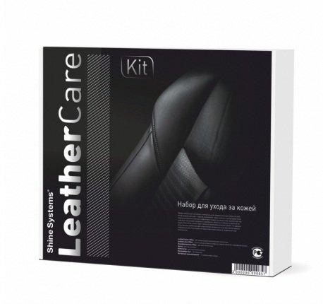 Набор для кожи и кожаных изделий LeatherCare Kit / Shine Systems - фото2