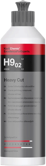 H9.02 Heavy Cut крупнозернистая абразивная полировальная паста Koch-Chemie, 250 мл - фото