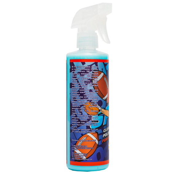 Очиститель-полироль пластика с ароматом спорта LERATON P1 Sport, 473 мл - фото2