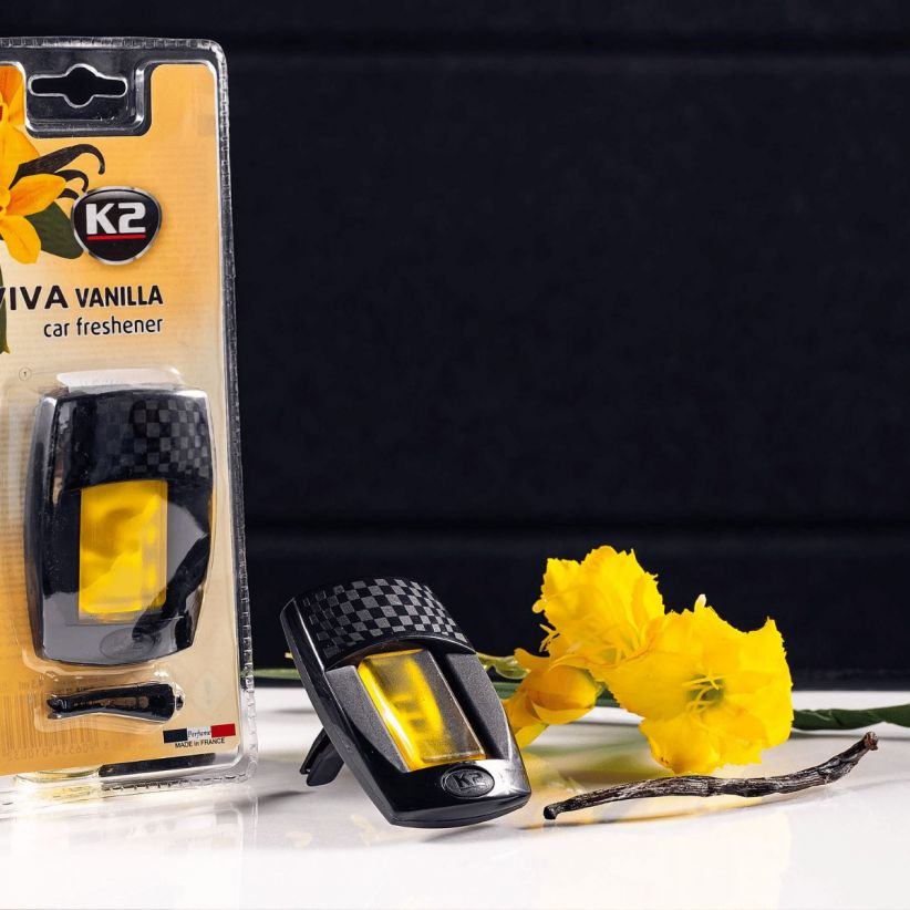 Ароматизатор на дефлектор K2 VIVA, 4 мл, ваниль - фото5