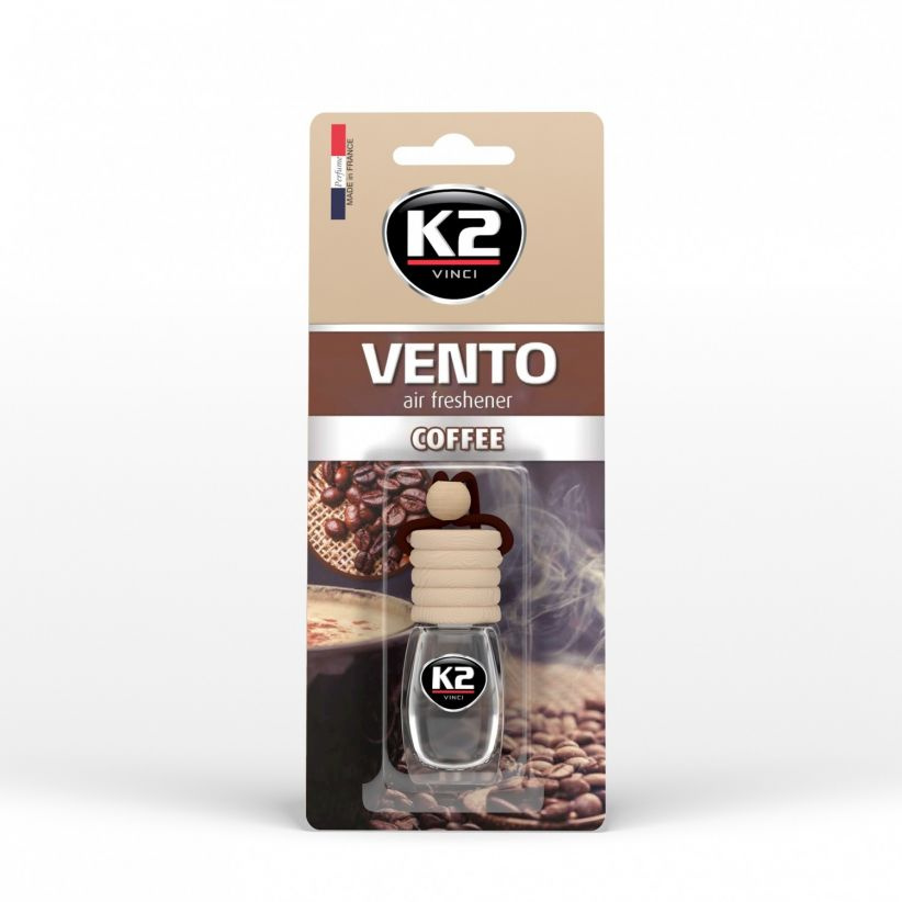 Ароматизатор K2 VENTO флакон с деревянной крышкой, 8 мл, кофе - фото