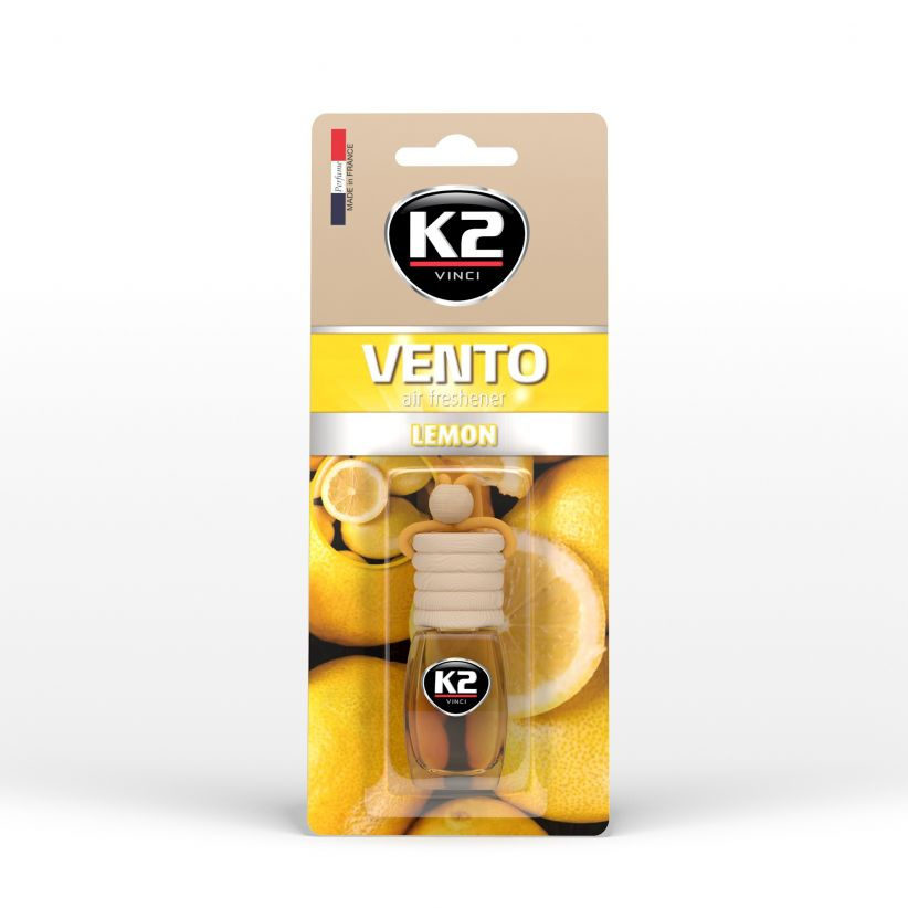Ароматизатор K2 VENTO флакон с деревянной крышкой, 8 мл, лимон