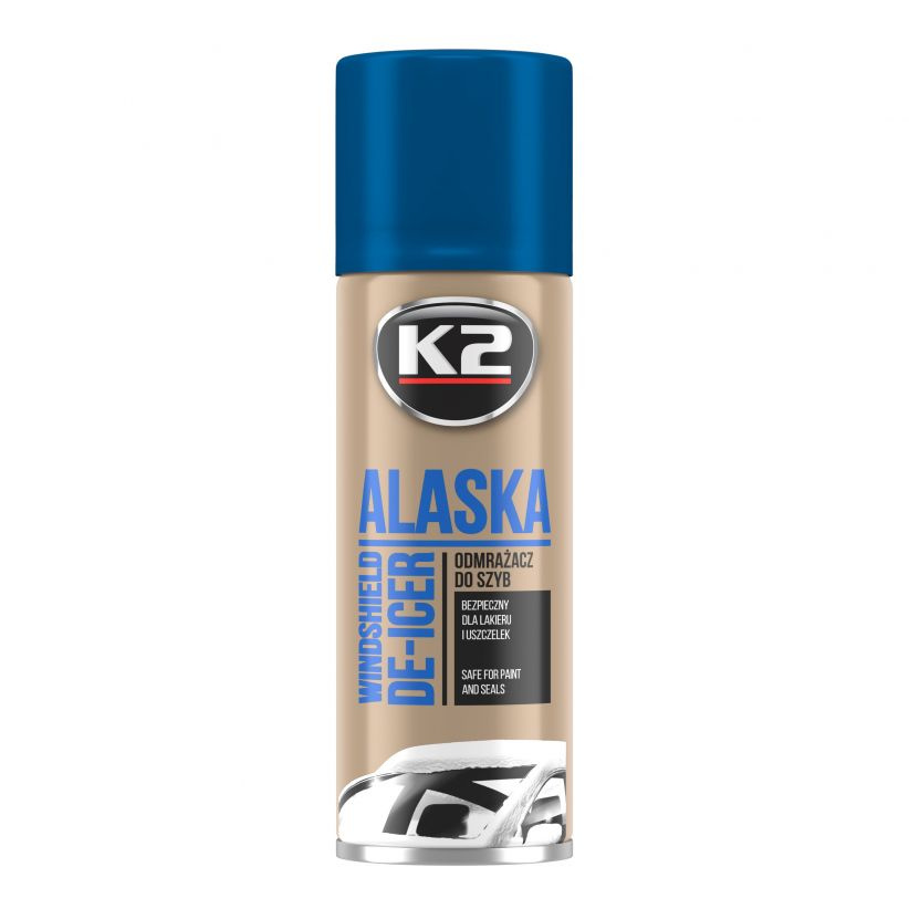 Размораживатель стекол ALASKA K2 (аэрозоль), 250 мл