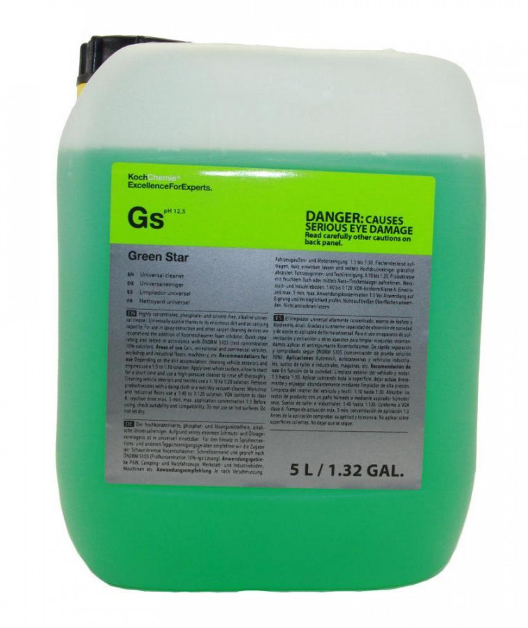 Green Star Gs универсальное чистящее средство Koch-Chemie, 5 л - фото