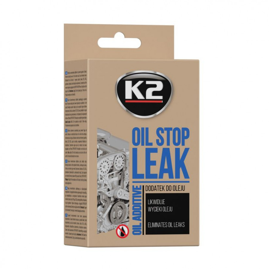Герметик масляной системы двигателя K2 Stop Leak Oil, 50 мл - фото3
