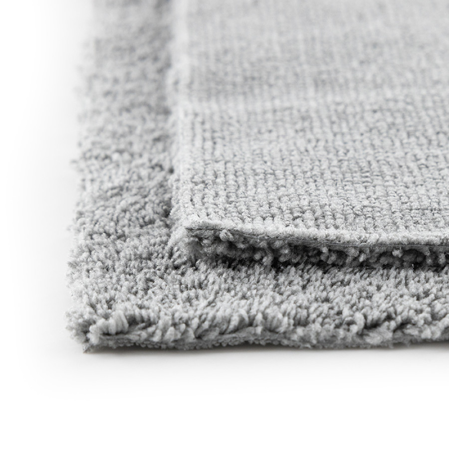 Универсальная микрофибра без оверлока Edgeless Towel Gray 40х40 см / Shine Systems - фото2