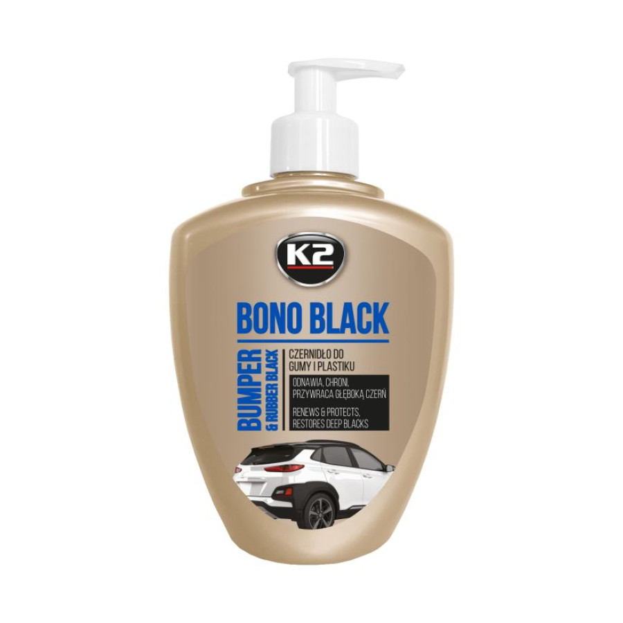  Полироль для черных бамперов BONO BLACK K2, 500 мл - фото