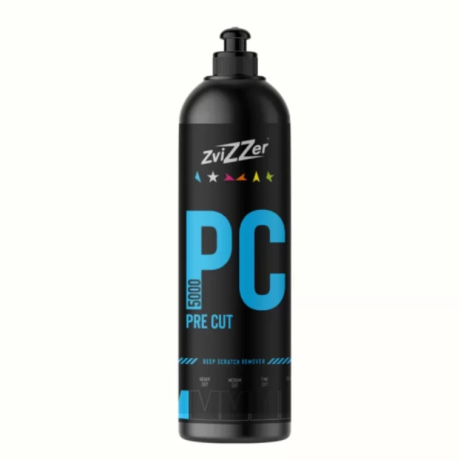 ZviZZer PC 5000 Pre Cut  высокоабразивная полировальная паста для удаления очень глубоких царапин, 750 мл - фото