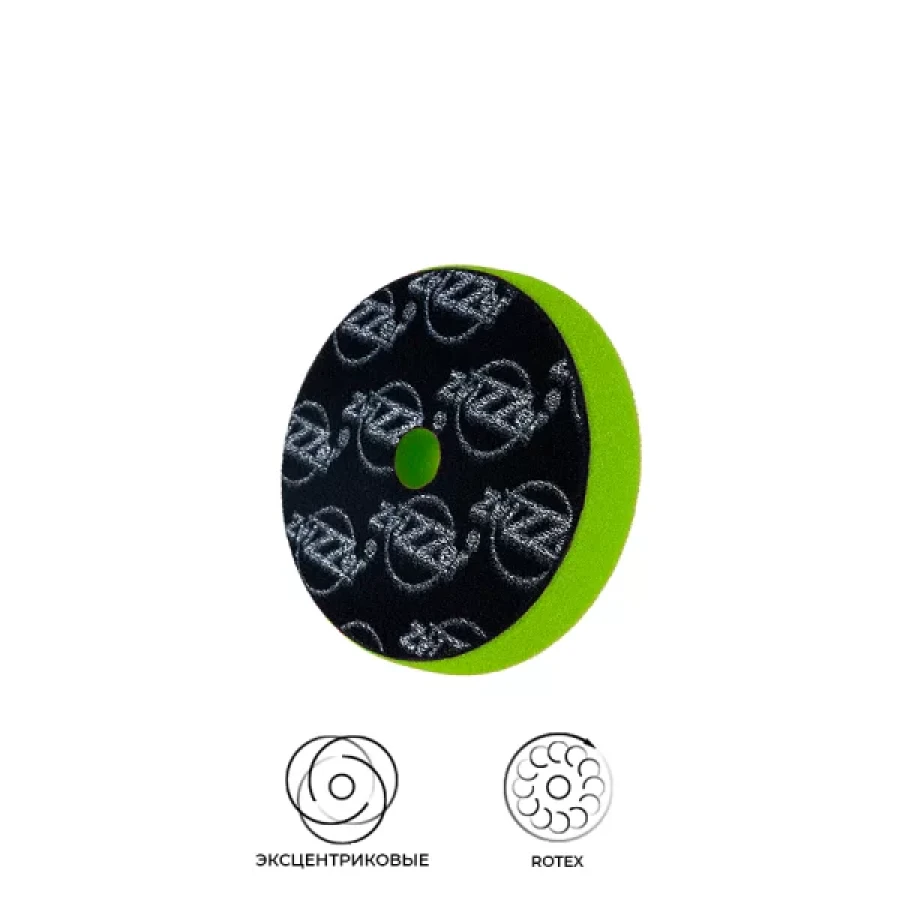 Поролоновый полировальный круг Zvizzer Trapez, 125 мм (ультра мягкий антиголограмный) - фото2