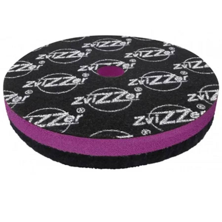 Меховой круг Zvizzer Doodle WoolPad 155/25/155 мм, черный - фото3