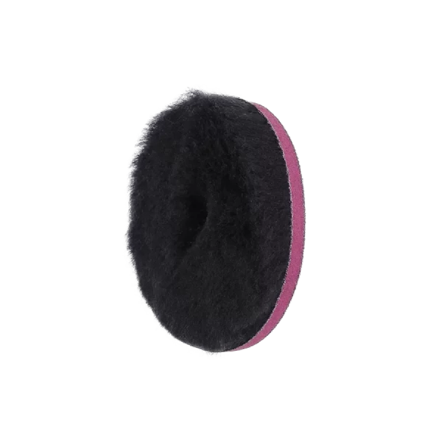 Меховой круг Zvizzer Doodle WoolPad 135/25/135 мм, черный - фото