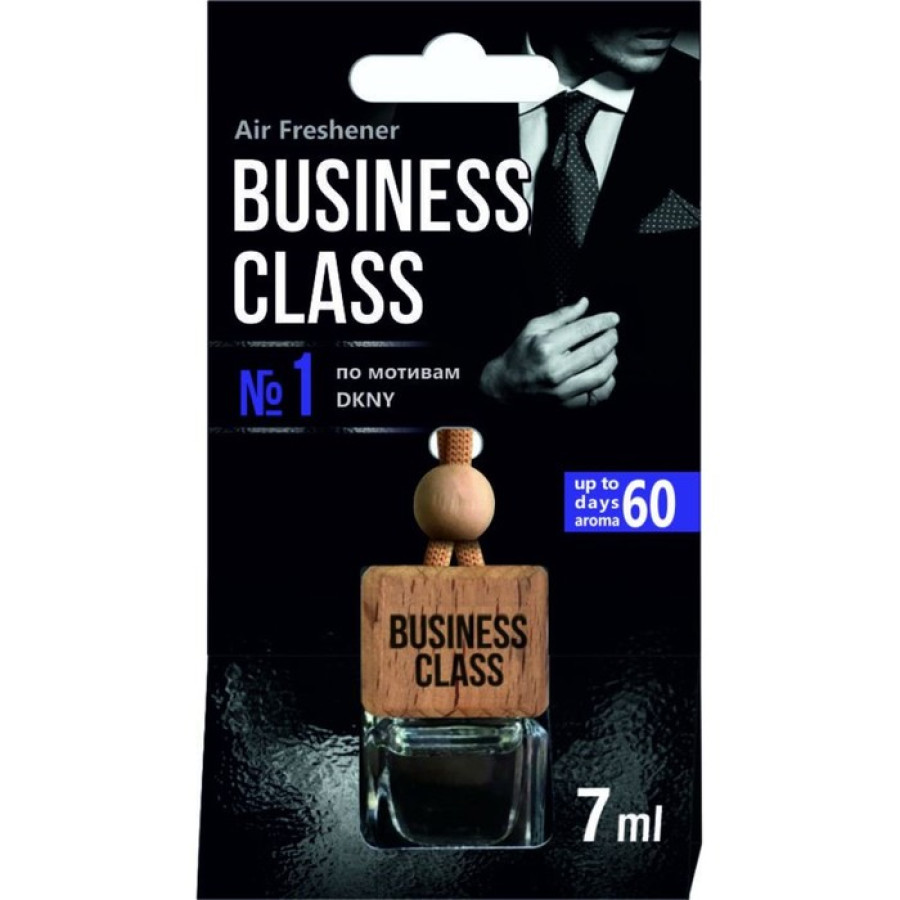 Ароматизатор Freshco of Business Class №1, по мотивам DKNY, подвесной флакон 7 мл - фото