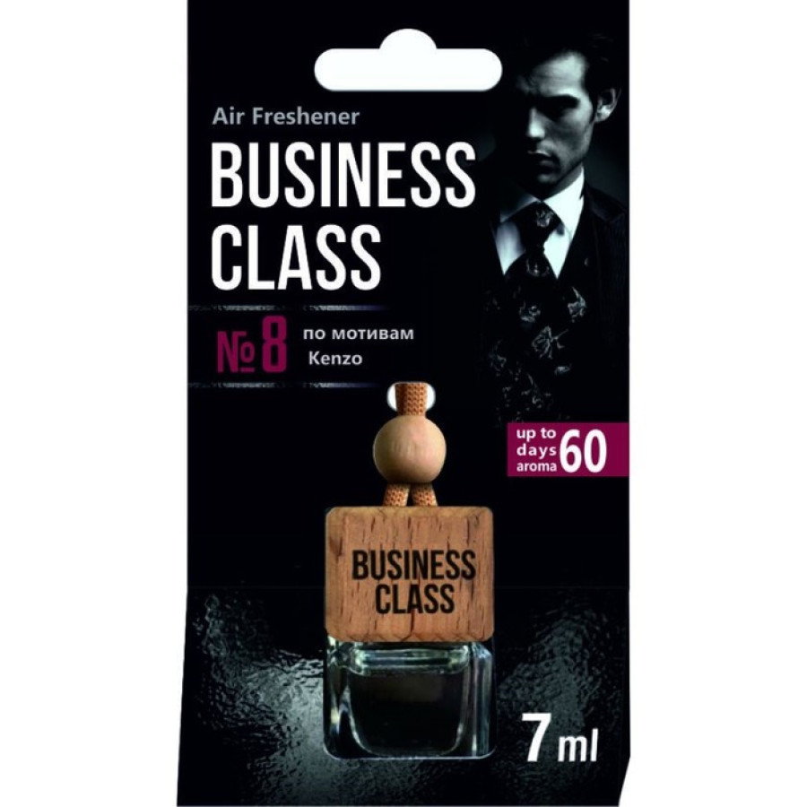 Ароматизатор Freshco of Business Class №8, по мотивам Kenzo, подвесной флакон 7 мл - фото