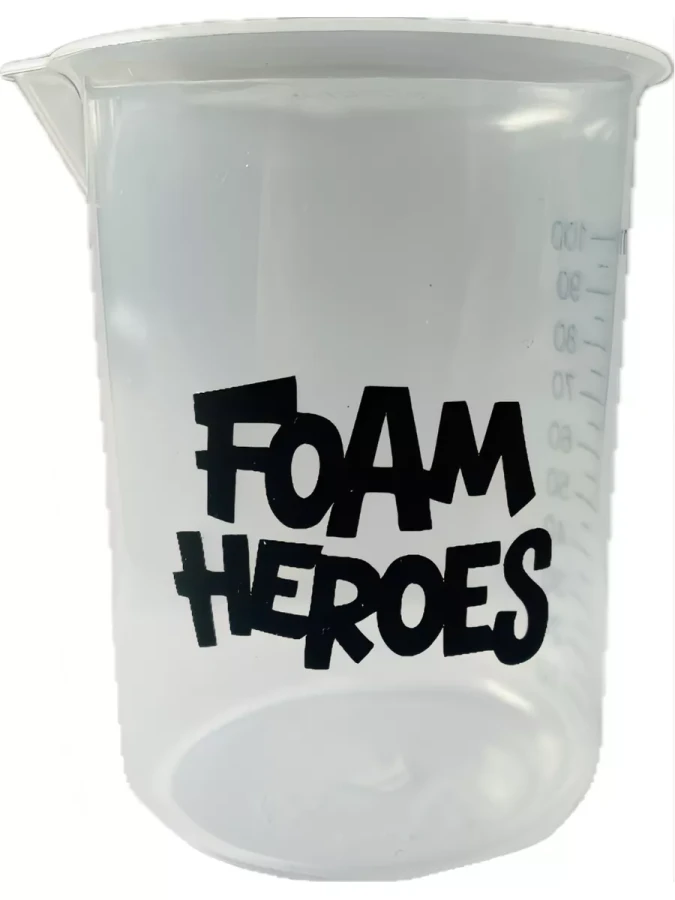 Foam Heroes химостойкий мерный стаканчик, 100 мл - фото