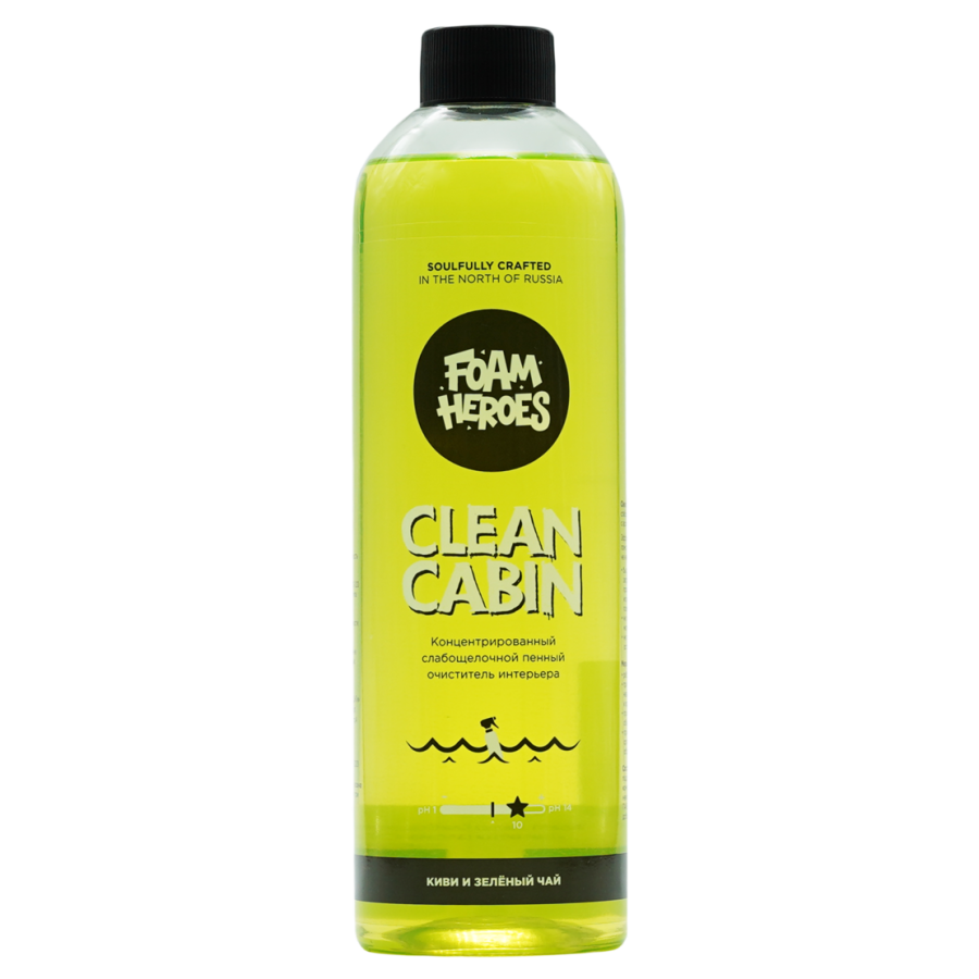 Foam Heroes Clean Cabin слабощелочной состав для химчистки салона, 500 мл - фото