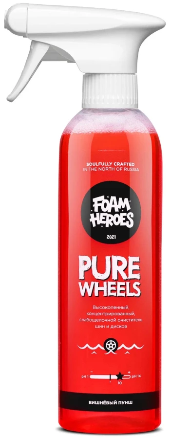 Foam Heroes Pure Wheels концентрированный очиститель шин и дисков, 500 мл - фото