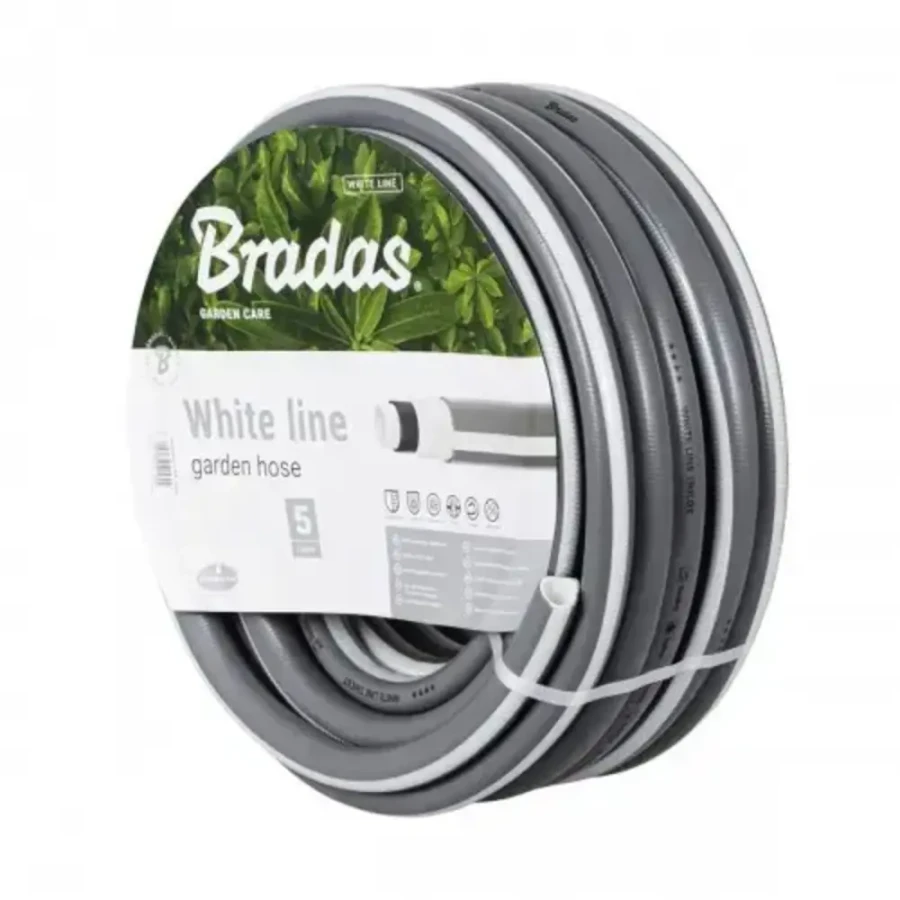 Шланг поливочный 5-ти слойный Bradas WHITE LINE 3/4