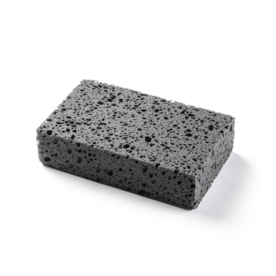 Губка крупноячеистая для мойки кузова Black Sponge / Shine Systems - фото
