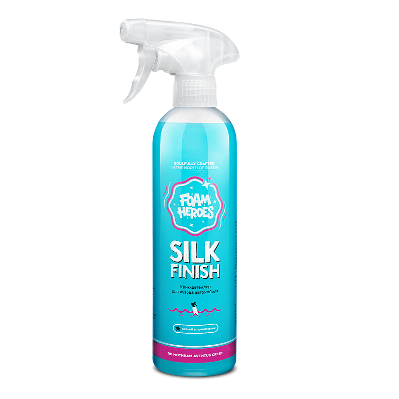 Foam Heroes Silk Finish квик-детейлер для ухода за экстерьером, 500 мл - фото