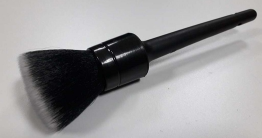 Кисть из пластика, искусственный ворс ультрамягкий, 38 мм - фото