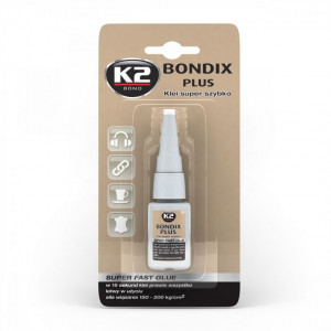 Супер-клей K2 BONDIX PLUS, 10 гр - фото