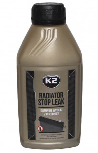 Герметик радиатора жидкий K2 RADIATOR STOP LEAK, 250 гр - фото