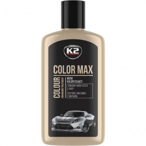 Полироль цветная с воском для автомобиля K2 COLOR MAX, 250 мл - фото
