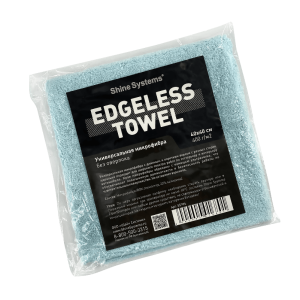 Универсальная микрофибра без оверлока Edgeless Towel 40х40 см / Shine Systems - фото