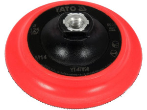 Насадка для полировки автомобиля с липучкой Yato, 125 мм, М14 - фото