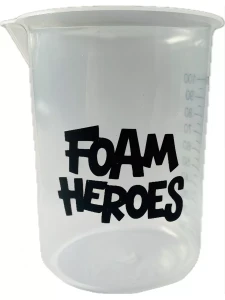 Foam Heroes химостойкий мерный стаканчик, 100 мл - фото