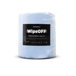 Протирочные салфетки с перфорацией WipeOFF, 33*35 см, 2-х слойные / Shine Systems - фото