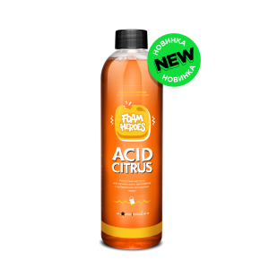 Foam Heroes Acid Citrus кислотный шампунь для ручной мойки автомобиля, 500 мл - фото