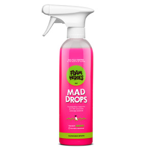 Foam Heroes Mad Drops Raspberry быстрое гидрофобное покрытие кварц для ЛКП, 500 мл - фото