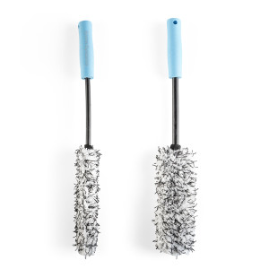 Плоская микрофибровая щётка чистки дисков MicroSoft Wheel Brush Slim / Shine Systems - фото