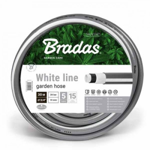 Шланг поливочный 5-ти слойный Bradas WHITE LINE 3/4