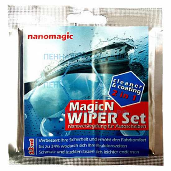 Антидождь Nanomagic MagicN Wiper set, двухкомпонентный набор, 12 мл
