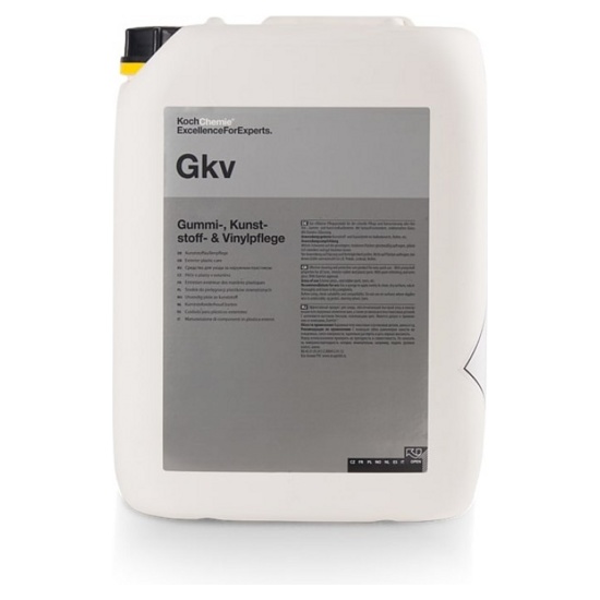 Gummi-, Kunststoff-&Vinylpflege Gkv средство ухода за наружным пластиком Koch-Chemie, 10 л